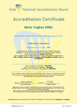  Baker Hughes EMEA - 44C Cert summary image