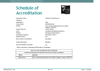 Calibration Technology Ltd - 186C summary image