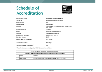 Flow Meter Systems (Ire) ltd - 77C summary image