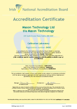 Mason Technology Ltd - 43C Cert summary image