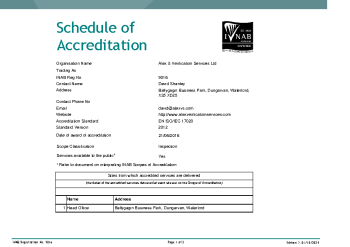 ATEX & Verification Services Ltd - 9016 summary image