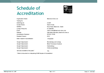Blackrock Clinic - 212MT summary image