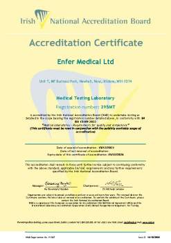 Enfer Medical Ltd - 395MT Cert summary image