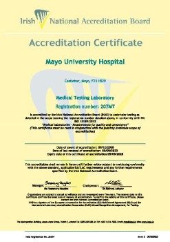 Mayo University Hospital - 207MT Cert  summary image