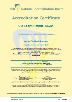  Our Lady's Hospital Navan - 215MT Cert  summary image