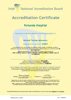 Rotunda Hospital - 208MT Cert summary image