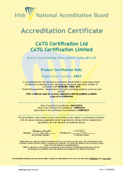 CATG Certification Ltd 6032 Cert summary image