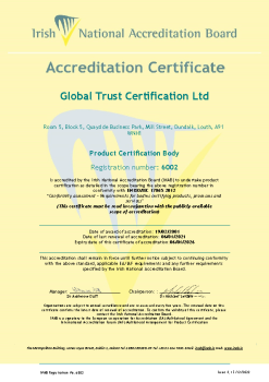Global TRUST Certification Ltd 6002 Cert summary image
