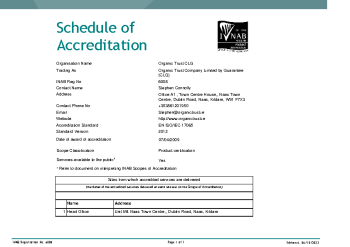 Organic Trust Ltd - 6008 summary image