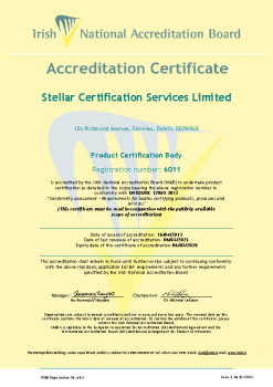 Stellar Certification Services Ltd - 6011 Cert  summary image