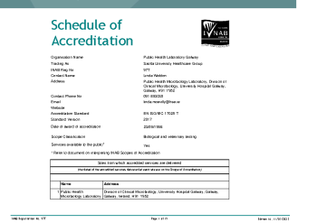 Public Health Microbiology Laboratory Galway - 97T summary image
