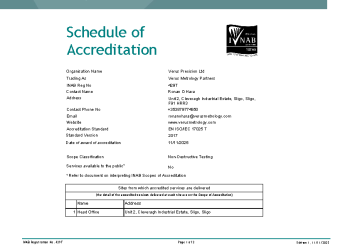 Verus Precision Ltd - 429T summary image