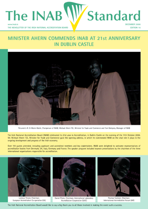 INAB Newsletter December 2006