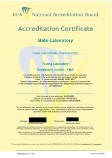State Laboratory  146T Cert thumbnail