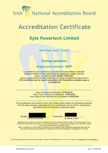 Kyte Powertech Limited  269T Cert thumbnail