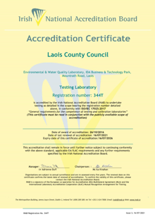 Laois County Council 344T Cert thumbnail