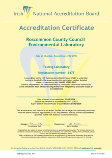 Roscommon County Council  347T Cert thumbnail
