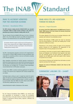 INAB Newsletters February 2010