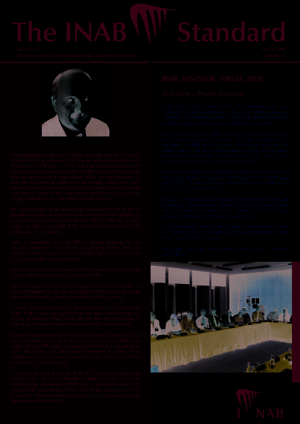 INAB Newsletter March 2008