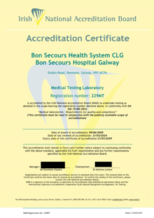 Bon Secours Health System CLG t/a Bon Secours Hospital Galway  229MT Cert thumbnail