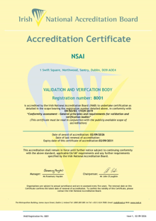 NSAI 8001 Cert thumbnail