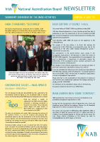 INAB Newsletter July 2005 summary image