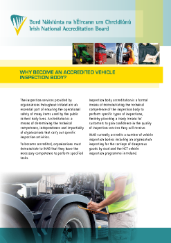 ISO 17020 Vehicle Inspection summary image